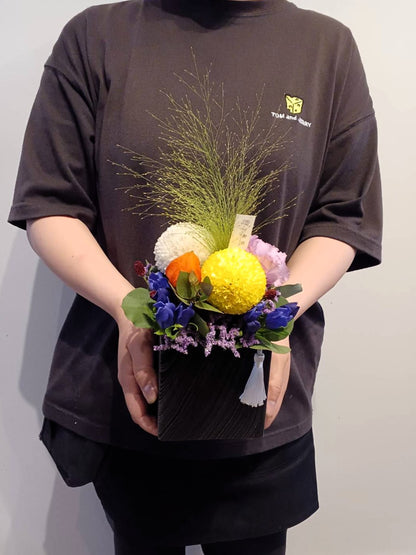 【販売停止】OA-0350【モダンなご自宅に最適】お盆用アレンジSサイズ