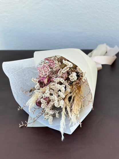 【販売停止】H-0351ドライフラワーミニブーケ
