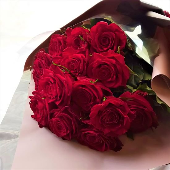 B-ROSE1 花束（赤バラ）